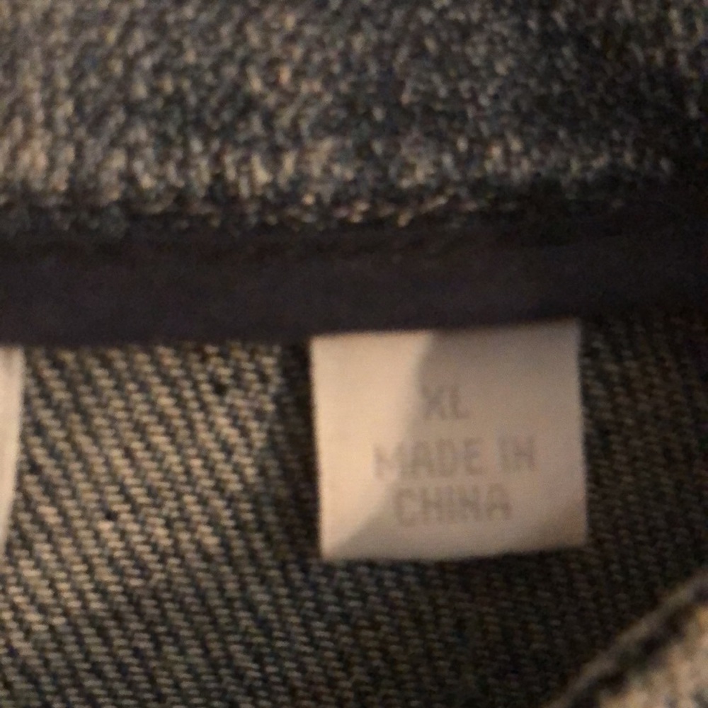 New York Company & Co. Jean Jacket XL - Picture 3 of 6